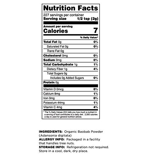 Terrasoul Superfoods pouch beside measuring cup to show 1.5 pound scale