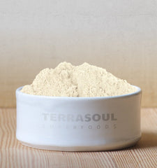 Terrasoul Superfoods mixed into a smoothie demonstrating refreshing flavor boost