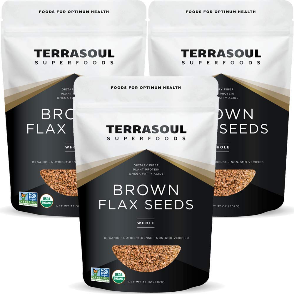 Terrasoul Superfoods front packaging showing 2 lb pouch and certification labels