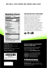 Terrasoul Superfoods close-up of fine arrowroot powder texture for smooth baking results
