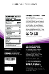 Terrasoul Superfoods close-up of coconut chip texture highlighting crispness
