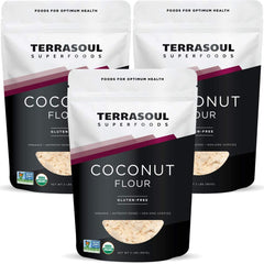 Terrasoul Superfoods front packaging showing organic label and resealable pouch for freshness