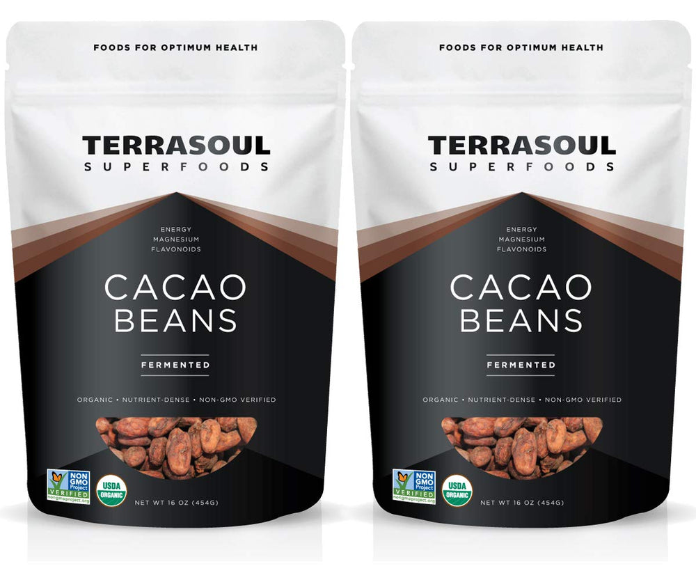 Terrasoul Superfoods front packaging showing two resealable 1 lb bags and clear labeling benefit freshness