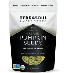 Terrasoul front packaging showing resealable 16oz bag and branding benefit convenience