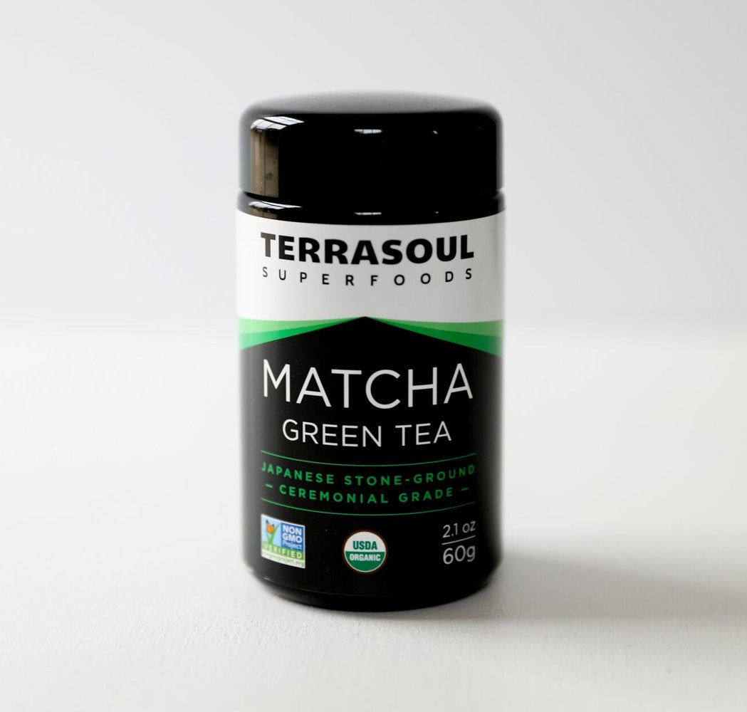 Terrasoul Superfoods powder close-up showing fine texture and vibrant color benefit