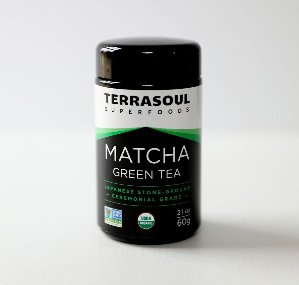 Terrasoul Superfoods powder close-up showing fine texture and vibrant color benefit