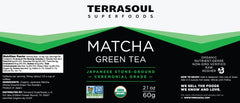 Terrasoul Superfoods Miron violet glass jar detail preserving aroma and color