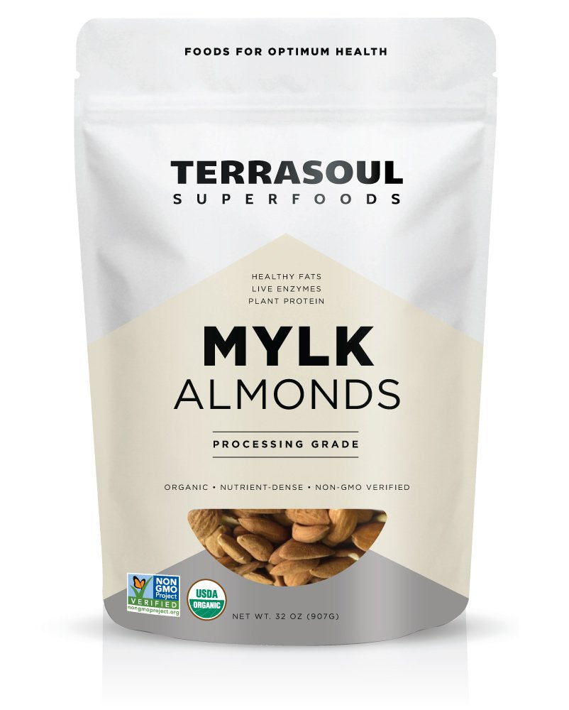 Terrasoul Superfoods front packaging showing organic labeling and 2 pound bag benefit