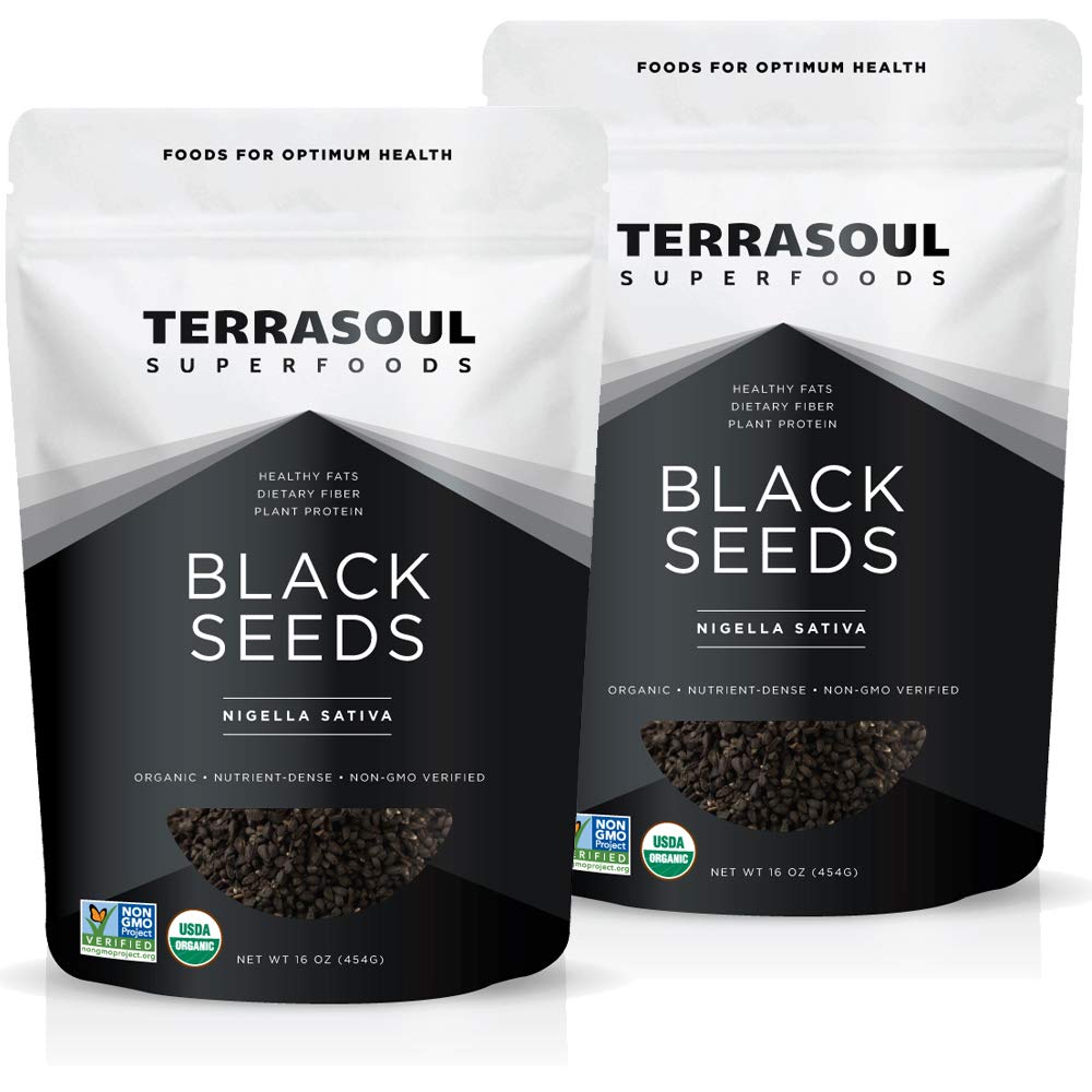 Terrasoul Superfoods front packaging showing organic 2 lb bag and label benefit pantry-ready