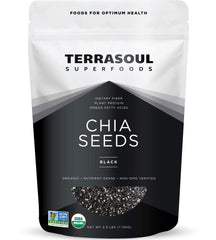 Terrasoul Superfoods front packaging showing 2.5 lb bag and organic label benefit freshness