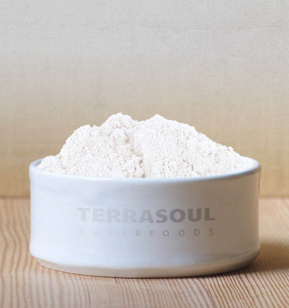 Terrasoul Superfoods added to coffee showing creamy appearance and improved taste