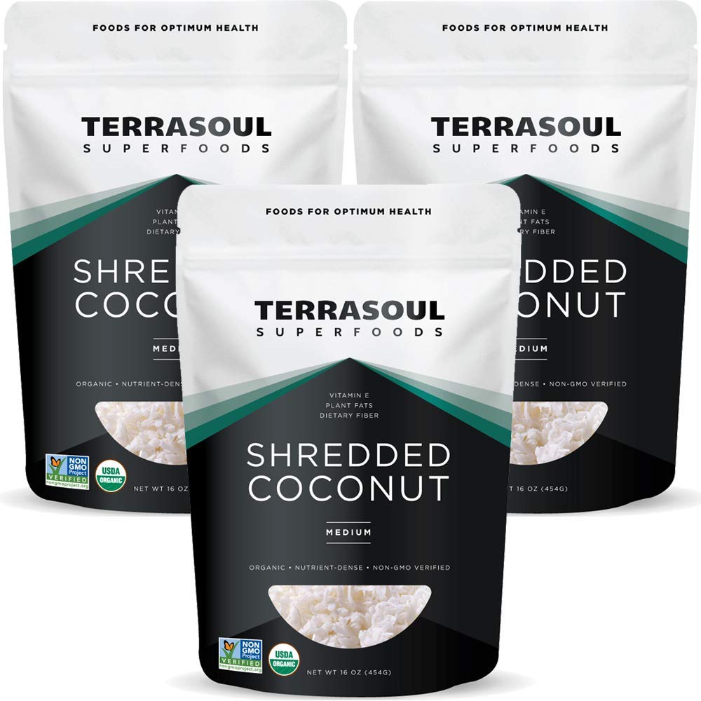 Terrasoul Superfoods front packaging showing 3-pack and organic label for easy identification