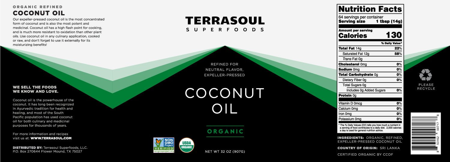 Terrasoul Superfoods close-up oil texture highlighting neutral, unscented quality