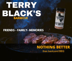 Terry Black's Barbecue close-up of rub texture highlighting spice mix