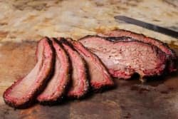 Terry Black's Barbecue jar next to ruler for size and serving perspective