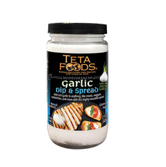 TETA FOODS toum jar front view showing label and size benefit