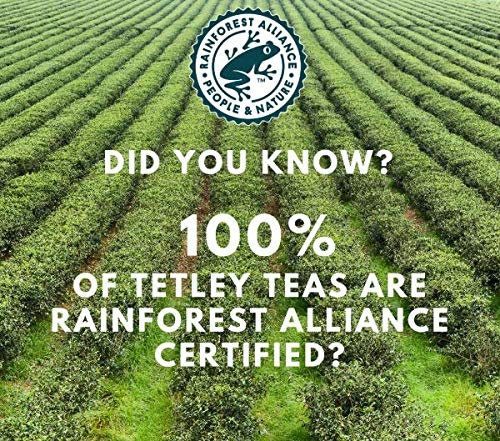 Tetley tea served in an office kitchen showing convenience and consistency