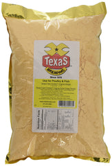 TexaS BREADING front packaging of 5 lb bag showing product name and bold southern-style flavor