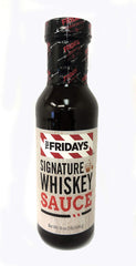 T.G.I. Friday's bottle front label showing whiskey BBQ sauce for bold grill flavor