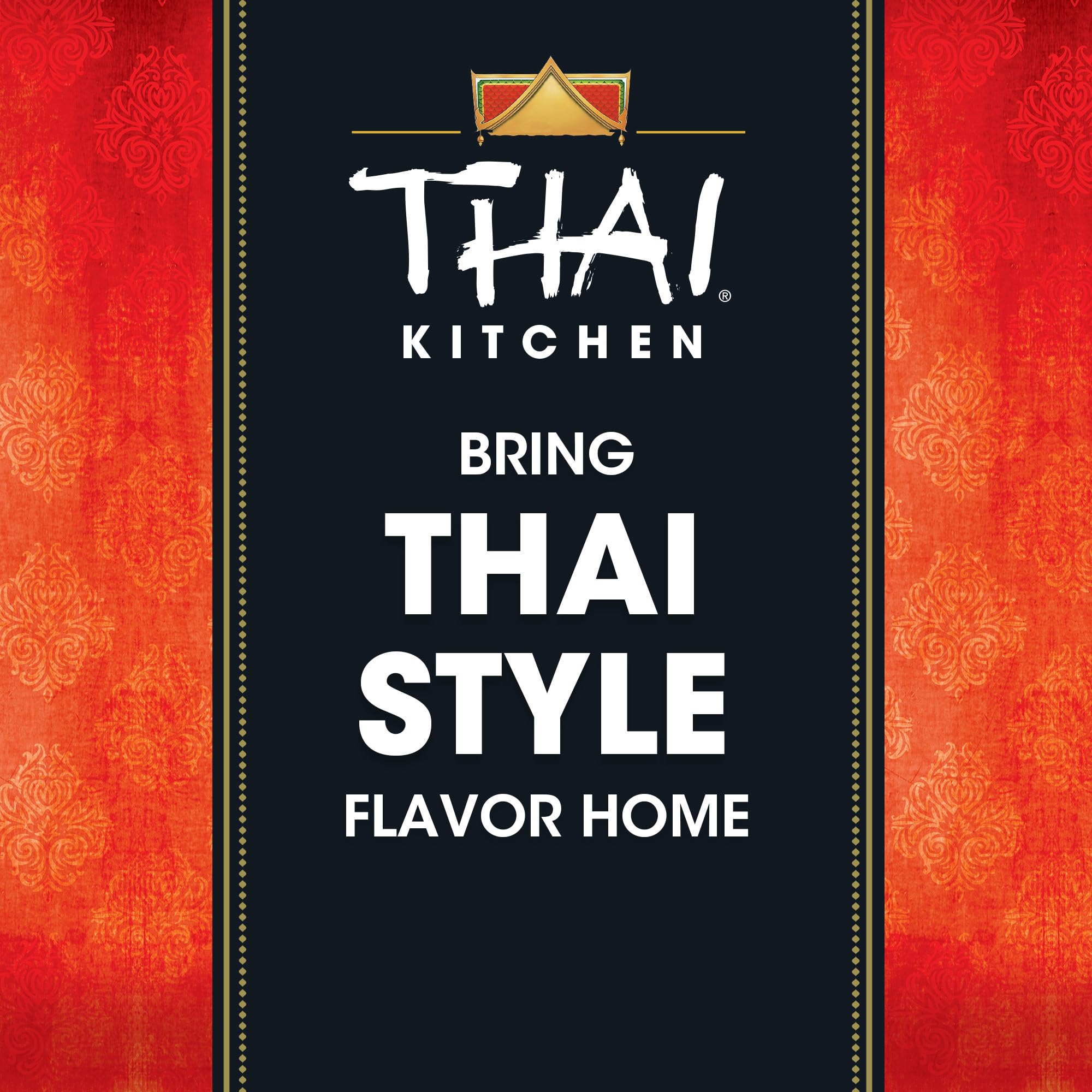 Thai Kitchen seasoning sachet with spring onions and spices illustrating flavor profile