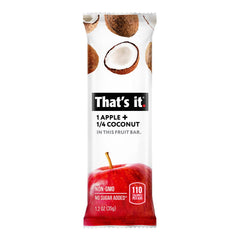 That’s It. close-up of chewy apple and coconut texture for flavor