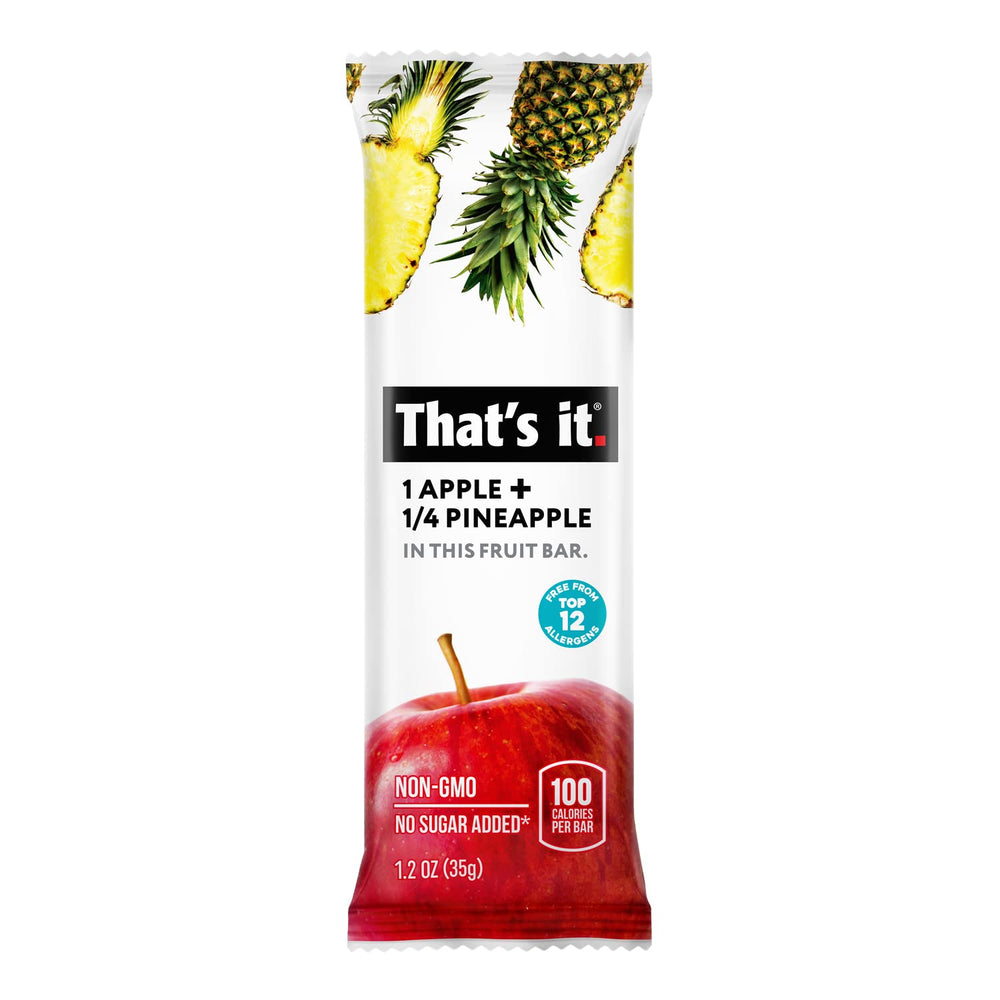That’s it. close-up of bar texture highlighting real fruit chew benefit