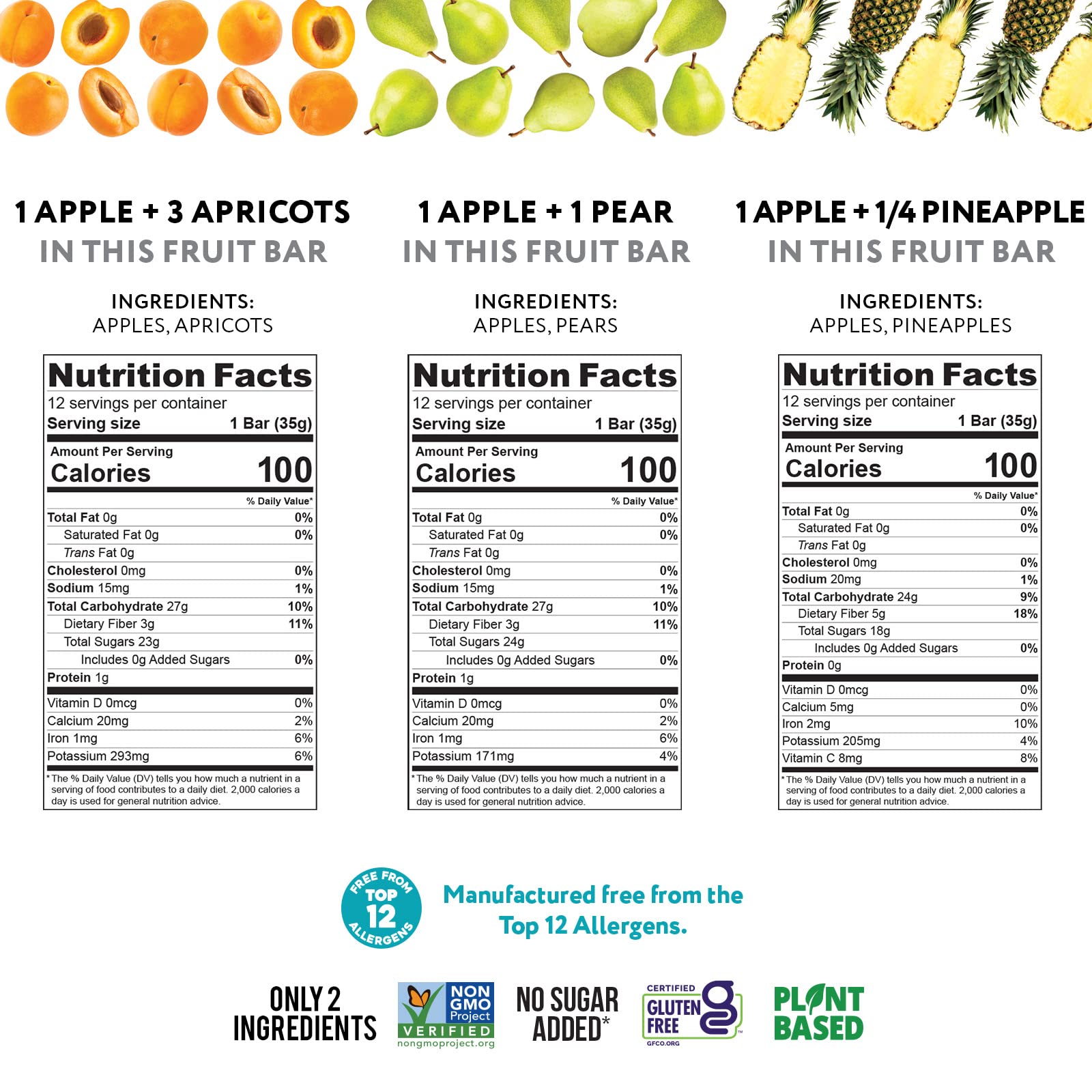 That’s it. close-up of apricot bar texture highlighting natural fruit chew and real ingredients