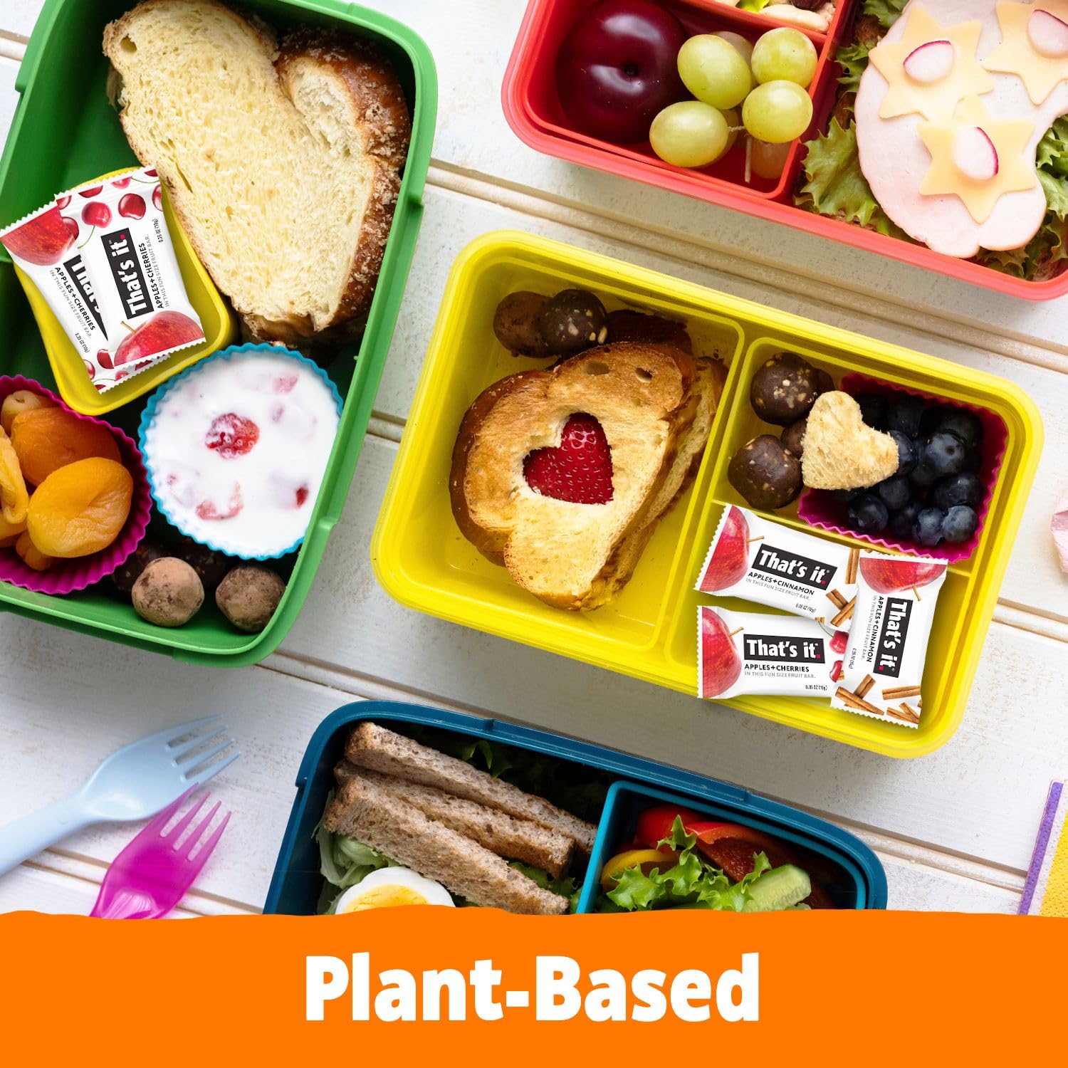 That’s it. single bar in hand for easy grab-and-go snacking convenience