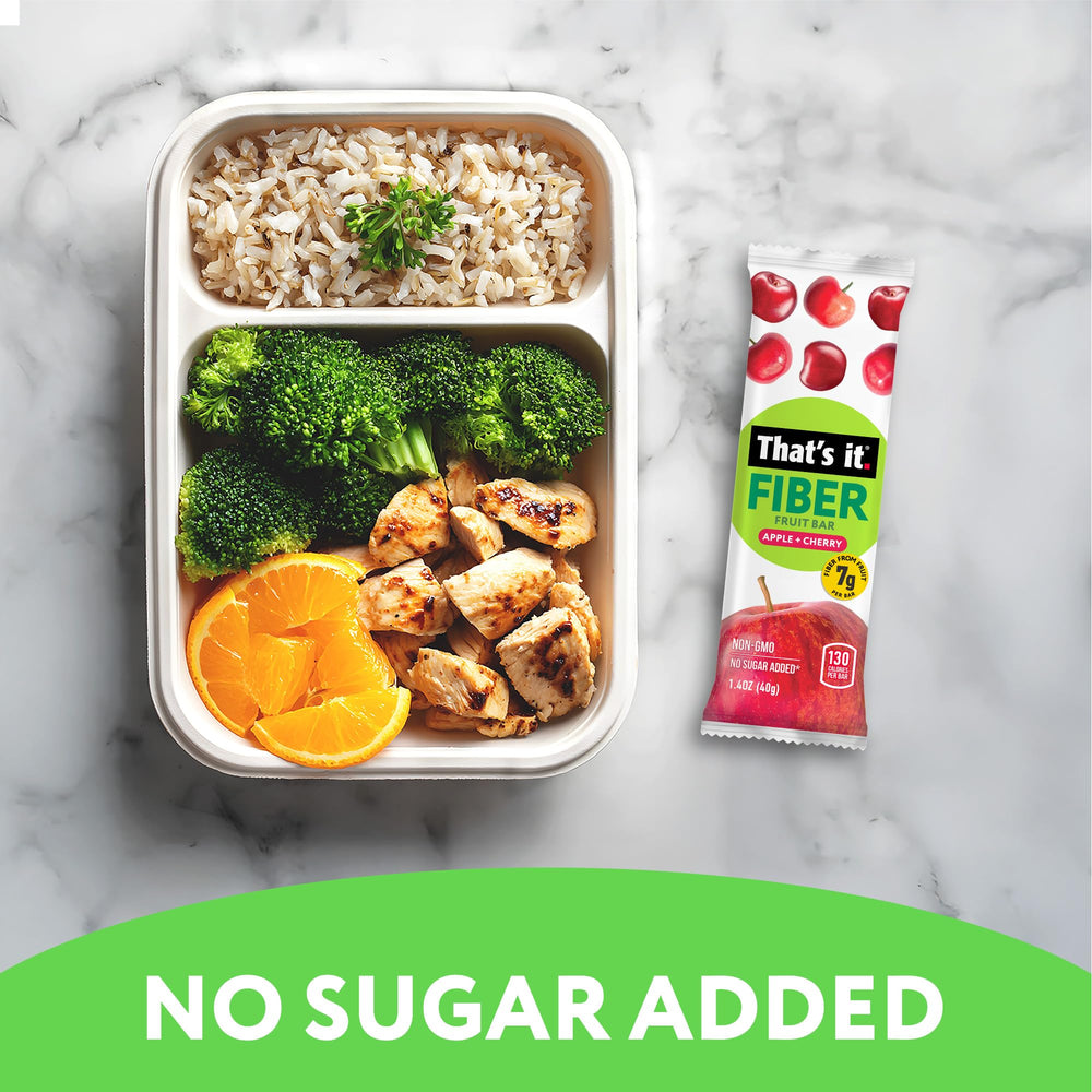 That's it. nutrition label and ingredient list showing simple transparency