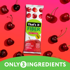 That's it. chewy bar texture detail highlighting natural fruit fiber