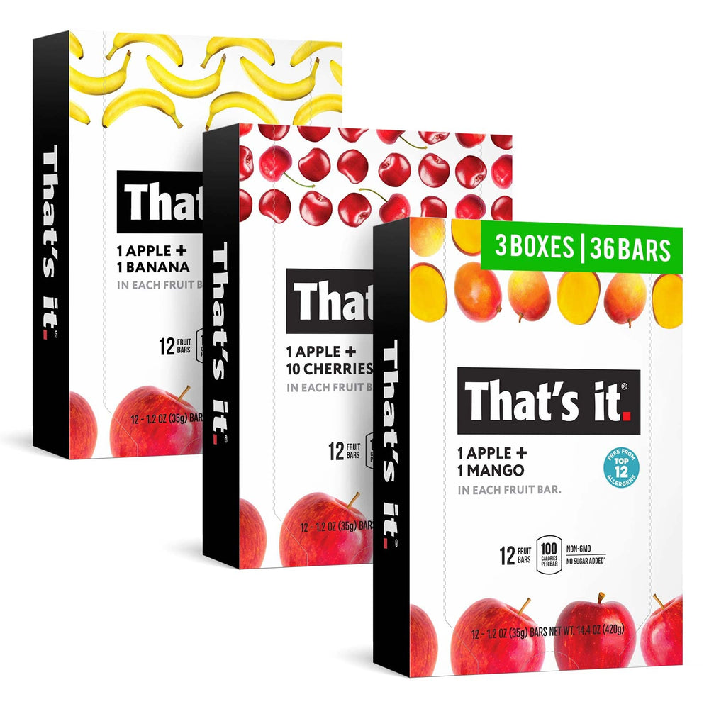 That's it. front packaging 36-count showing assortment and convenience