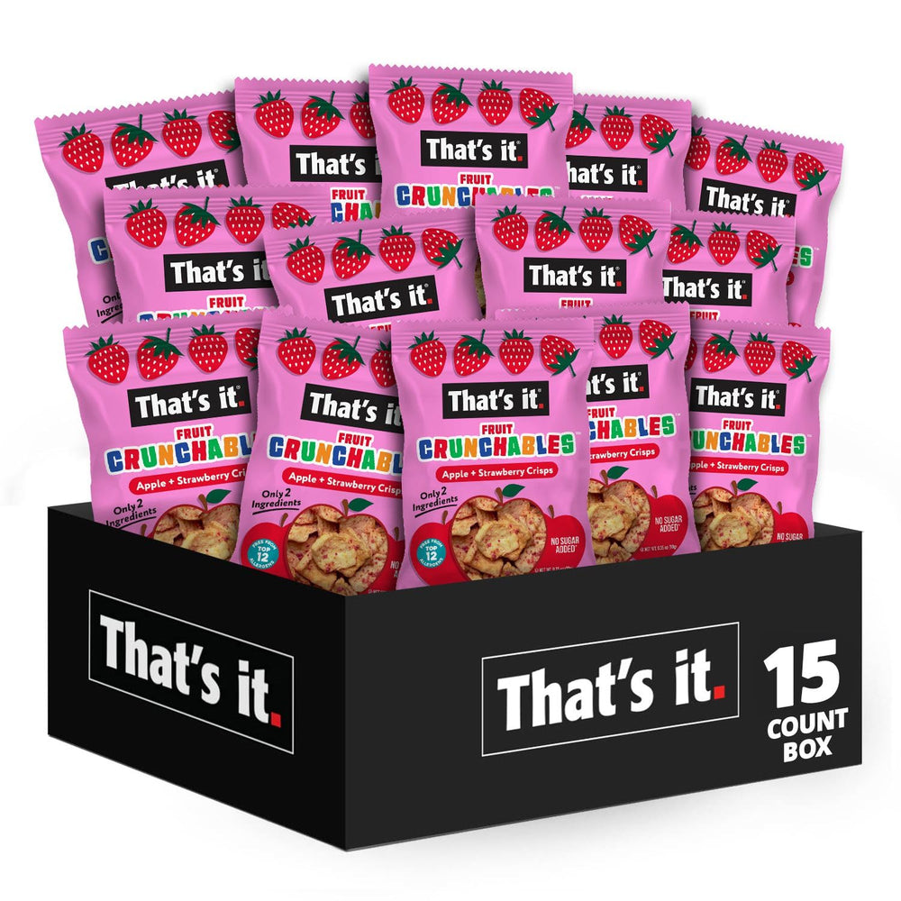 That’s it. front packaging showing 15-pack and benefits