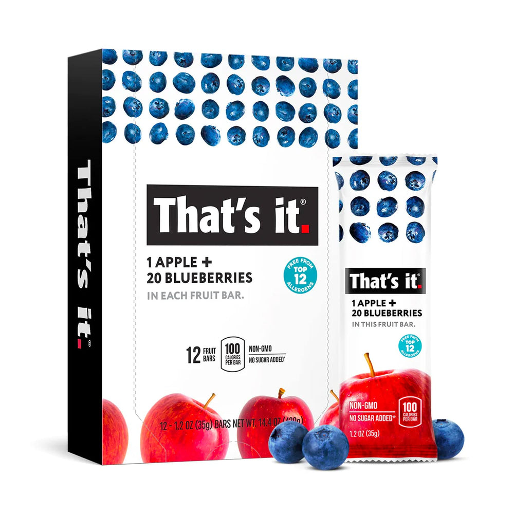 That's it. bars inside a lunchbox for convenient healthy snacking