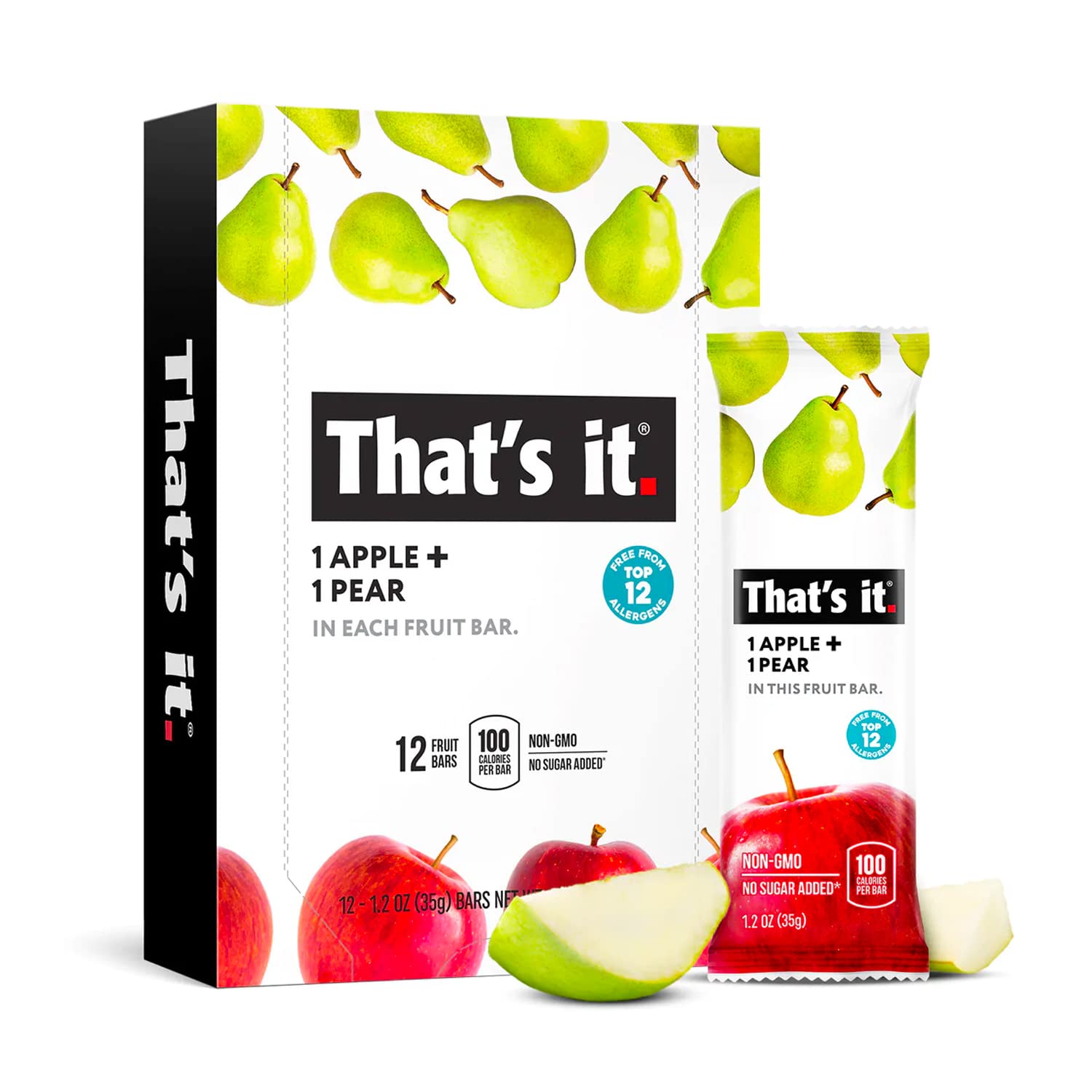 That’s it. ingredient and nutrition label close-up demonstrating simple, single-ingredient list