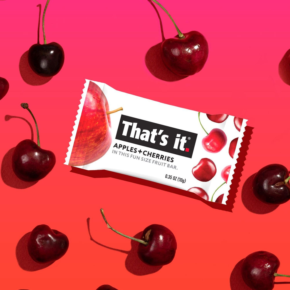 That’s it. bar beside a ruler illustrating compact 10g size for portion control