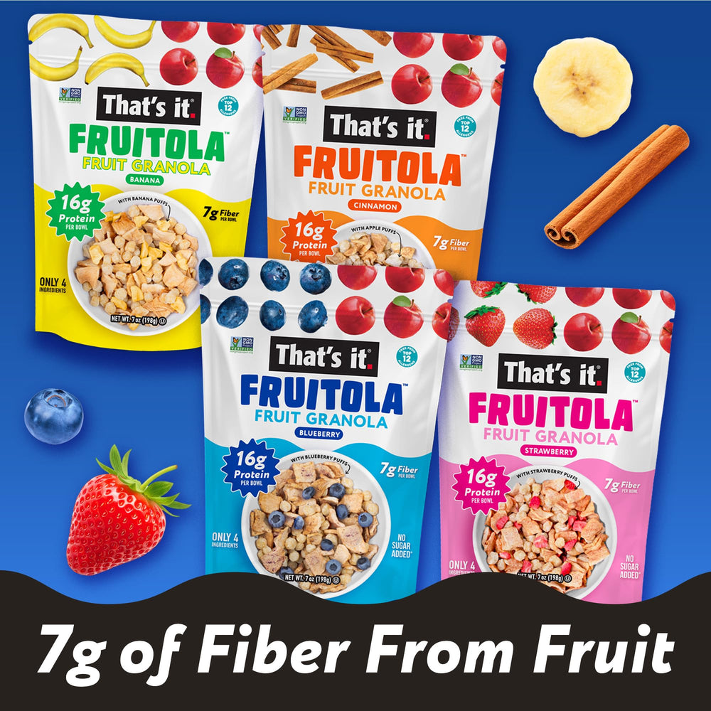 That’s it. blueberry and cinnamon pouches together for flavor variety