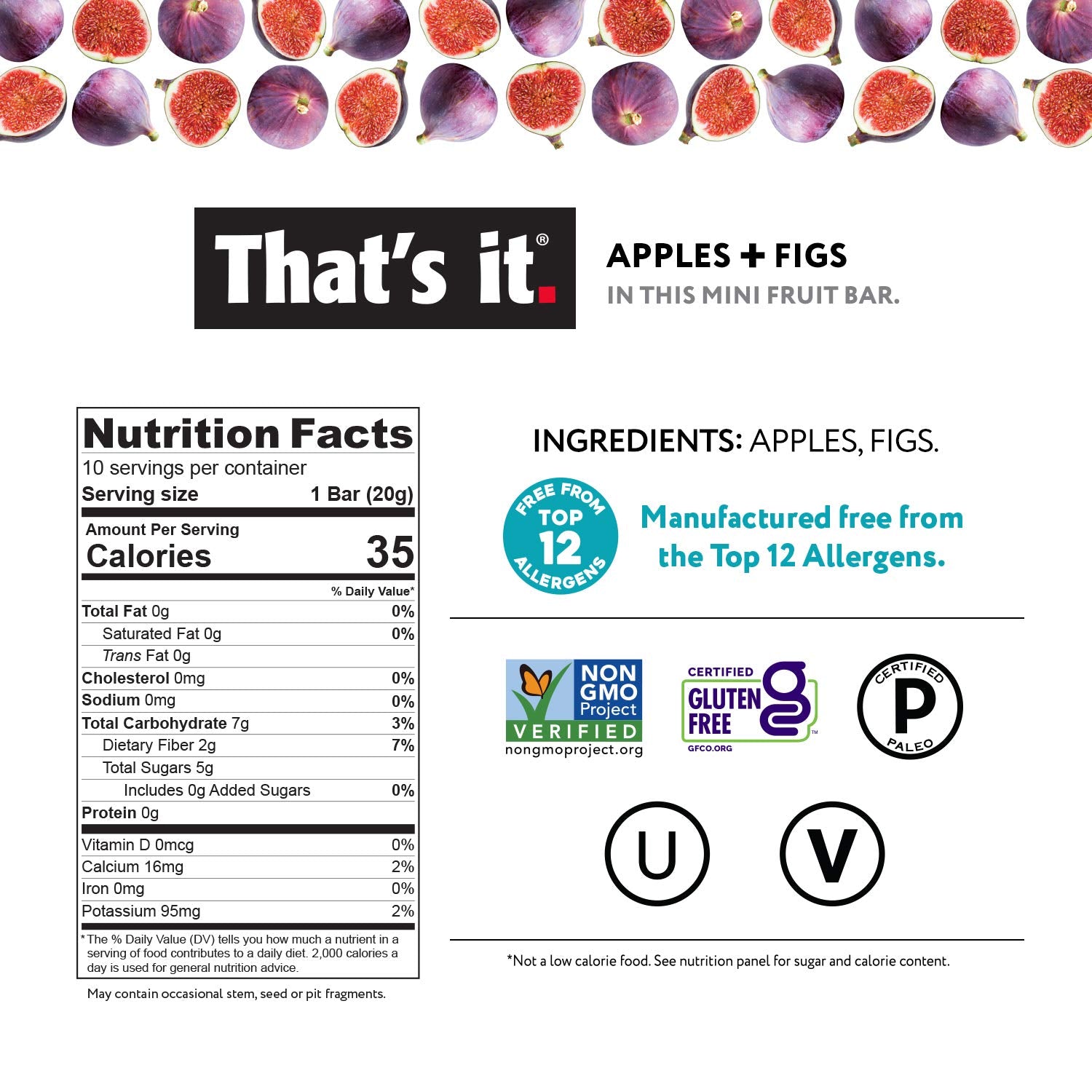 That's it. three flavored mini bars laid out to display apple-strawberry, apple-blueberry, apple-mango options