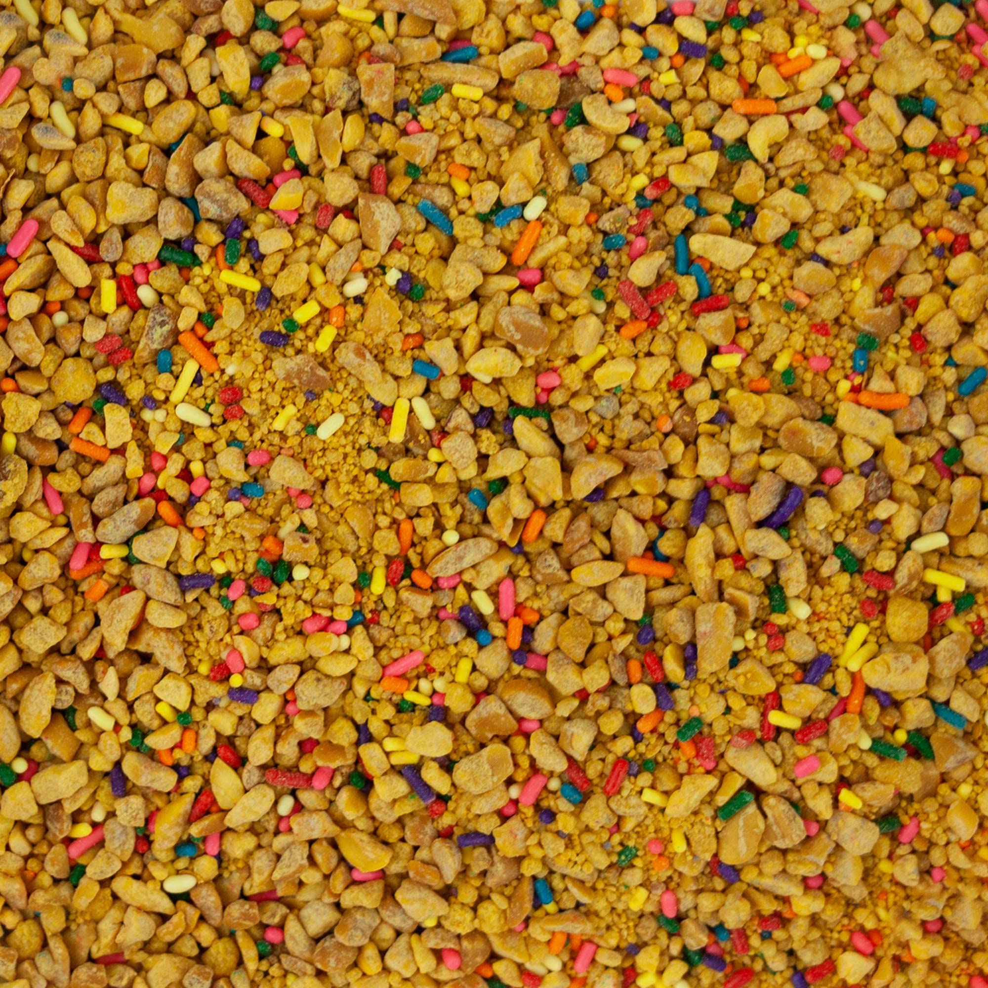 The Bulk-Priced Food Shoppe close-up of peanut brittle pieces highlighting crunchy texture