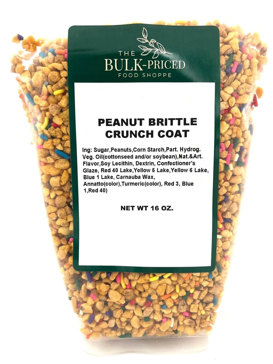 The Bulk-Priced Food Shoppe front packaging showing resealable bag and label for convenience