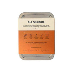 The Cocktail Box Co. open kit with contents displayed for easy mixing benefit