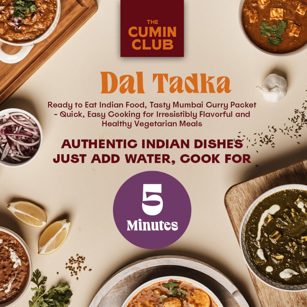 the cumin club bowl of dal tadka ready to eat offering comfort