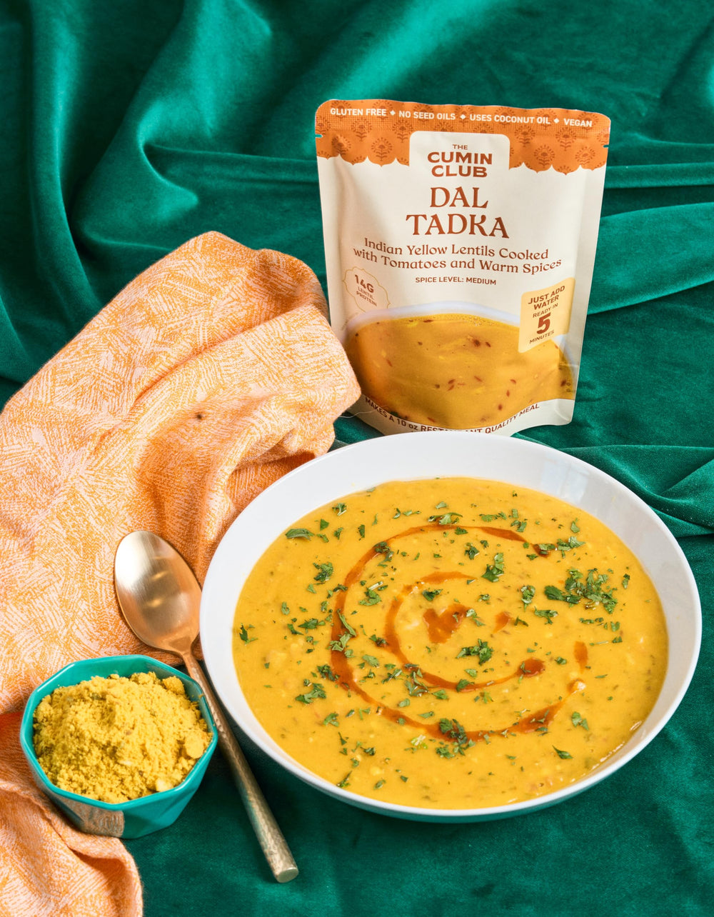 the cumin club sizzling tadka tempering showing aromatic spice benefit