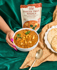 the cumin club tender paneer cubes close-up showing soft rehydrated texture