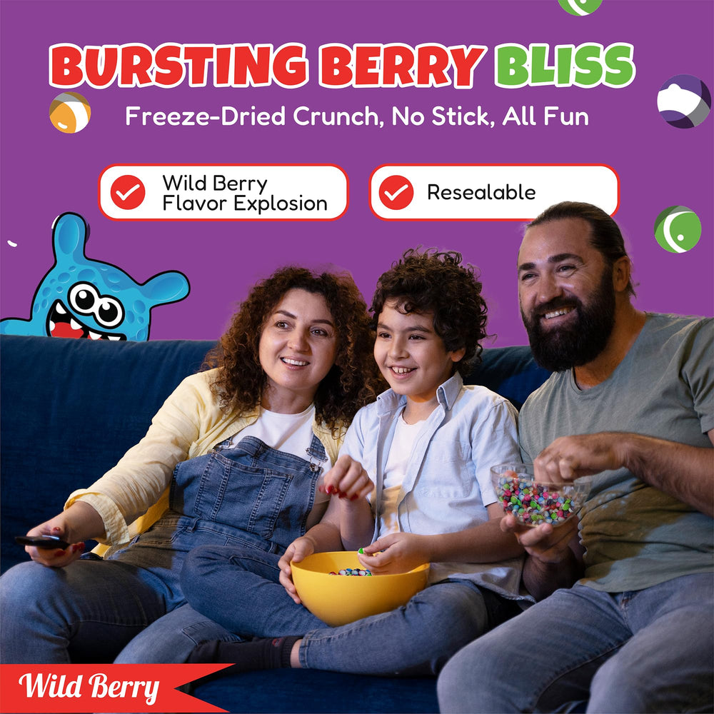The Freeze Dried Candy Store resealable zipper detail keeping candy fresh longer