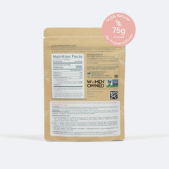 The Fresh Test opened packet with fine powder visible benefit: single-use convenience