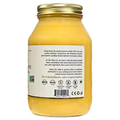 The Ghee Co. golden ghee texture close-up highlighting rich clarity
