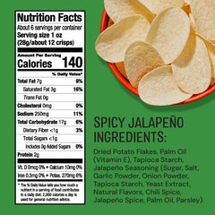 The Good Crisp Company open can top view showing resealable lid freshness