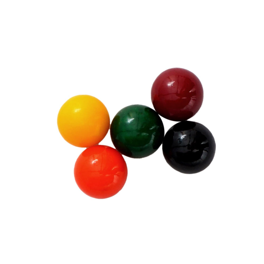 THE HAMPTON CANDY COMPANY jawbreakers in a glass bowl at a party adding colorful display appeal