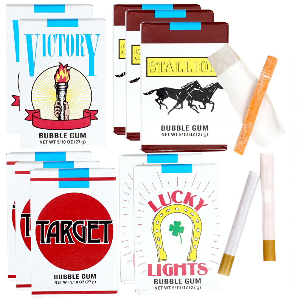 THE HAMPTON CANDY COMPANY front pack view showing 10-pack freshness and nostalgia