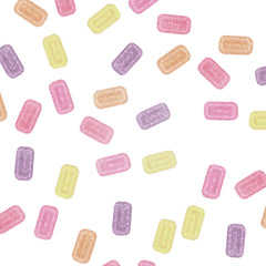 THE HAMPTON CANDY COMPANY candy in ceramic bowl ready to serve at parties